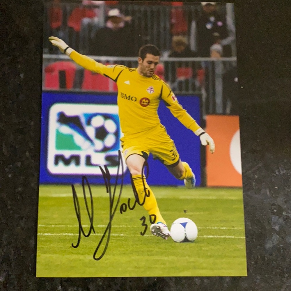 Autographed Milos Kocic image